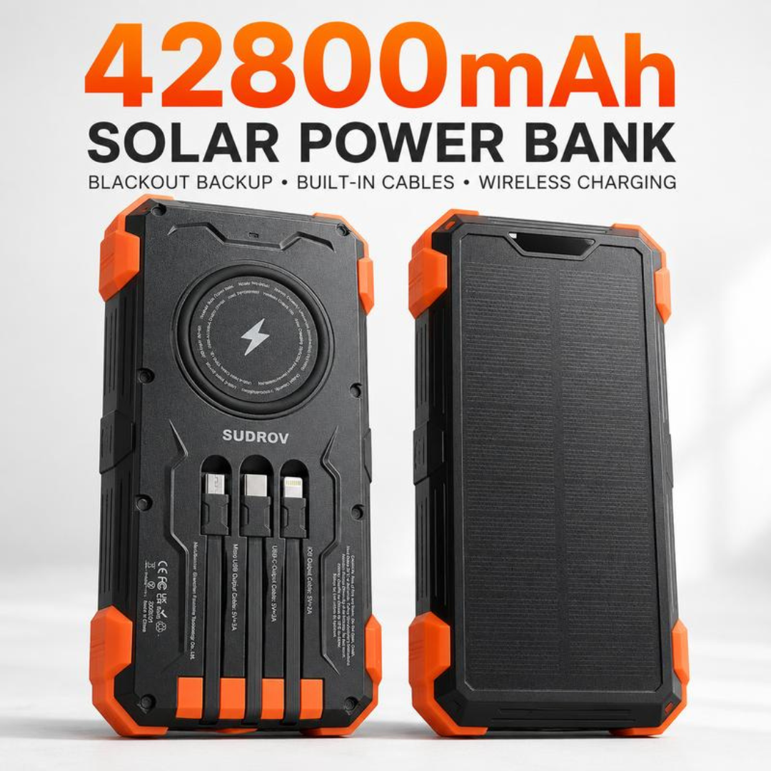 SolarVault Power Bank