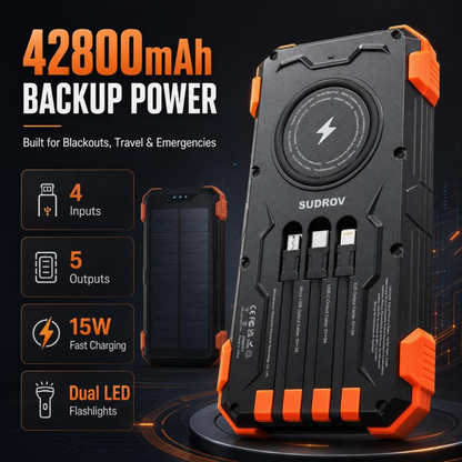 SolarVault Power Bank